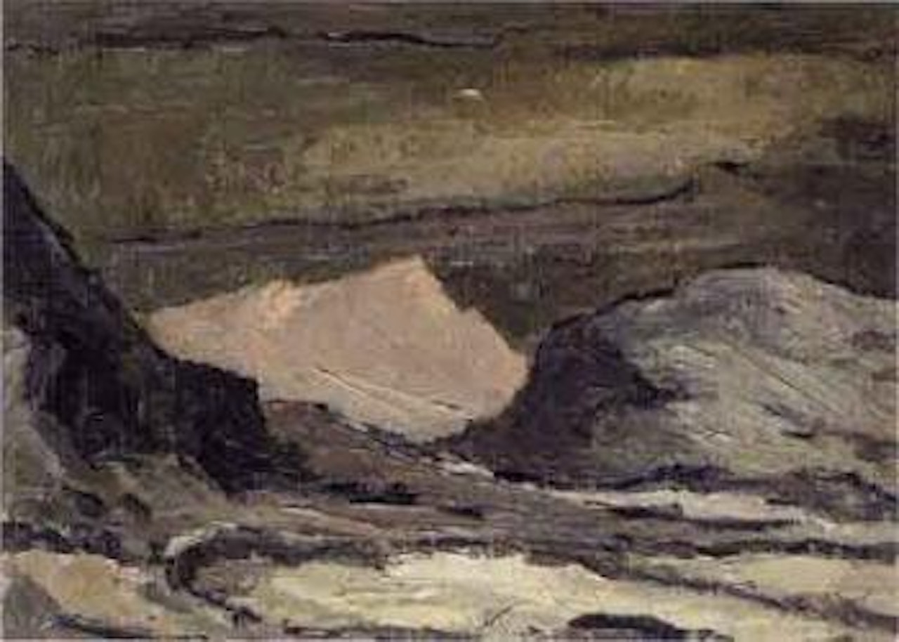 Snowdon from Cum Pennant by Kyffin Williams