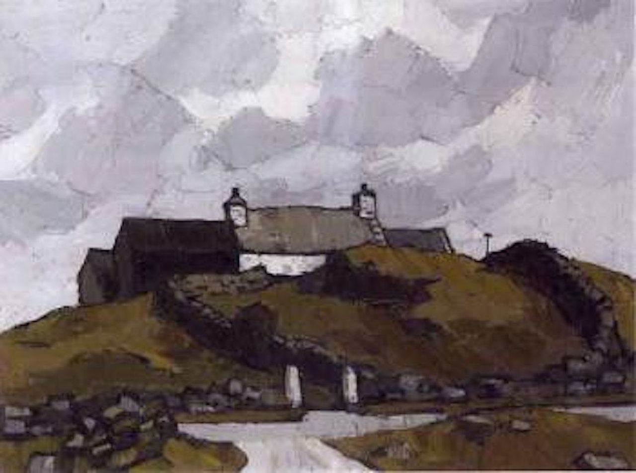 Welsh cottage by Kyffin Williams