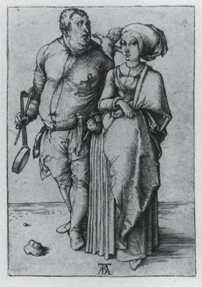 Cook and wife by Albrecht Dürer