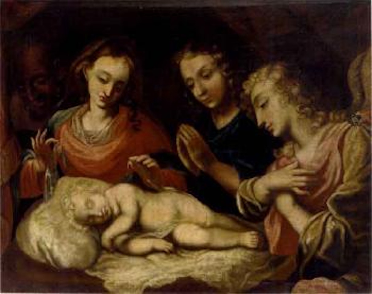 Madonna and Child with two Angels by BOLOGNESE SCHOOL