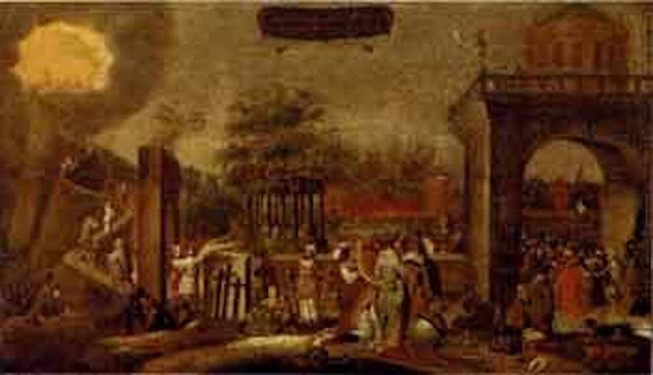 An allegory of life and death by Joost Cornelisz Droochsloot