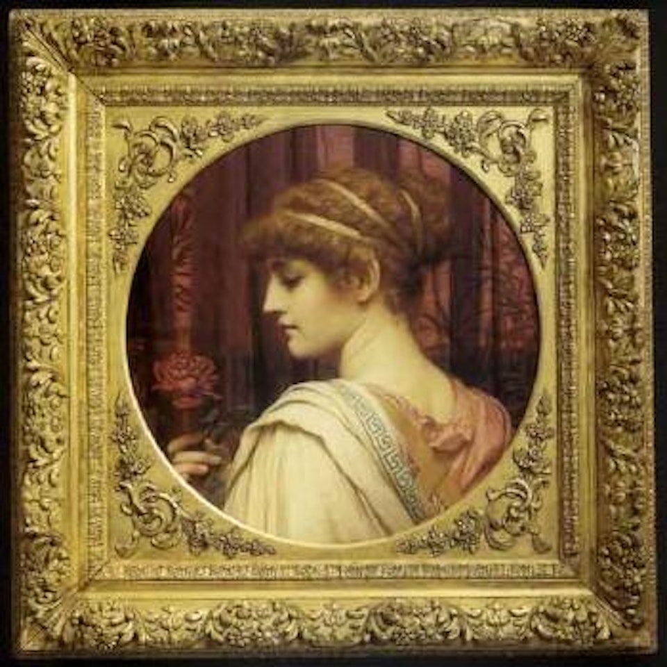 Chloris or a summer rose by JOHN WILLIAM GODWARD, R.B.A.