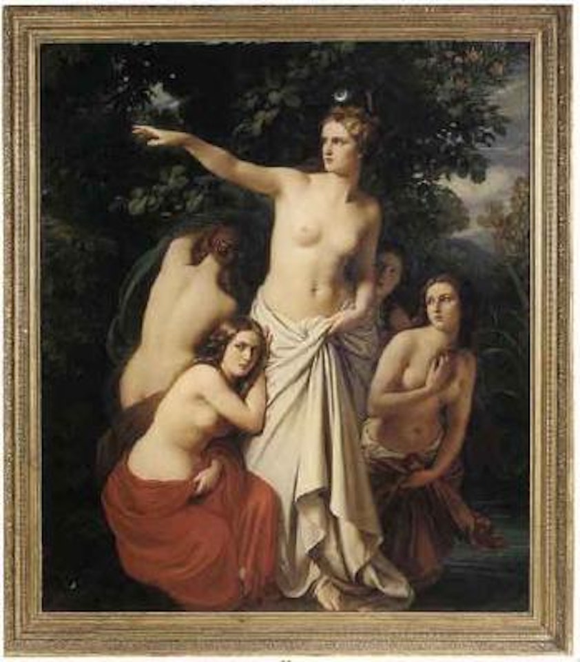 Wrath of Diana by French School