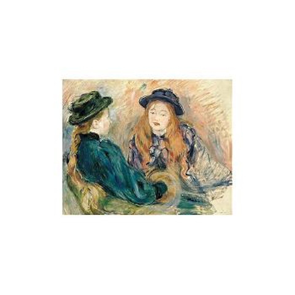 Conversation by Berthe Morisot