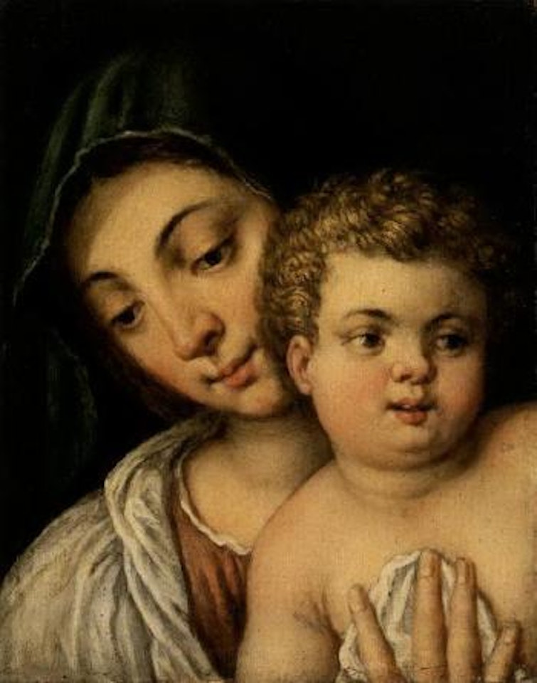 Madonna and Child by Leandro Bassano