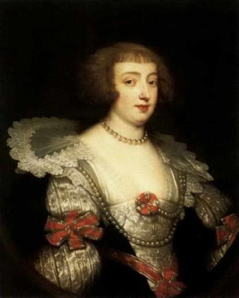 Portrait of a lady, probably Margaret, Princess of Lorraine and Duchess of Orleans by Anthony van Dyck
