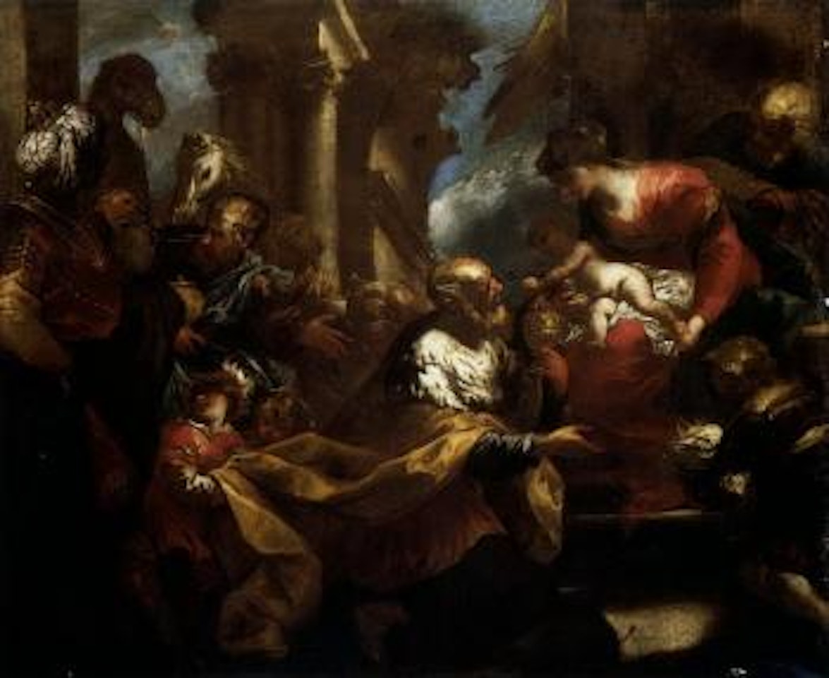 Adoration of the Magi by Valerio Castello