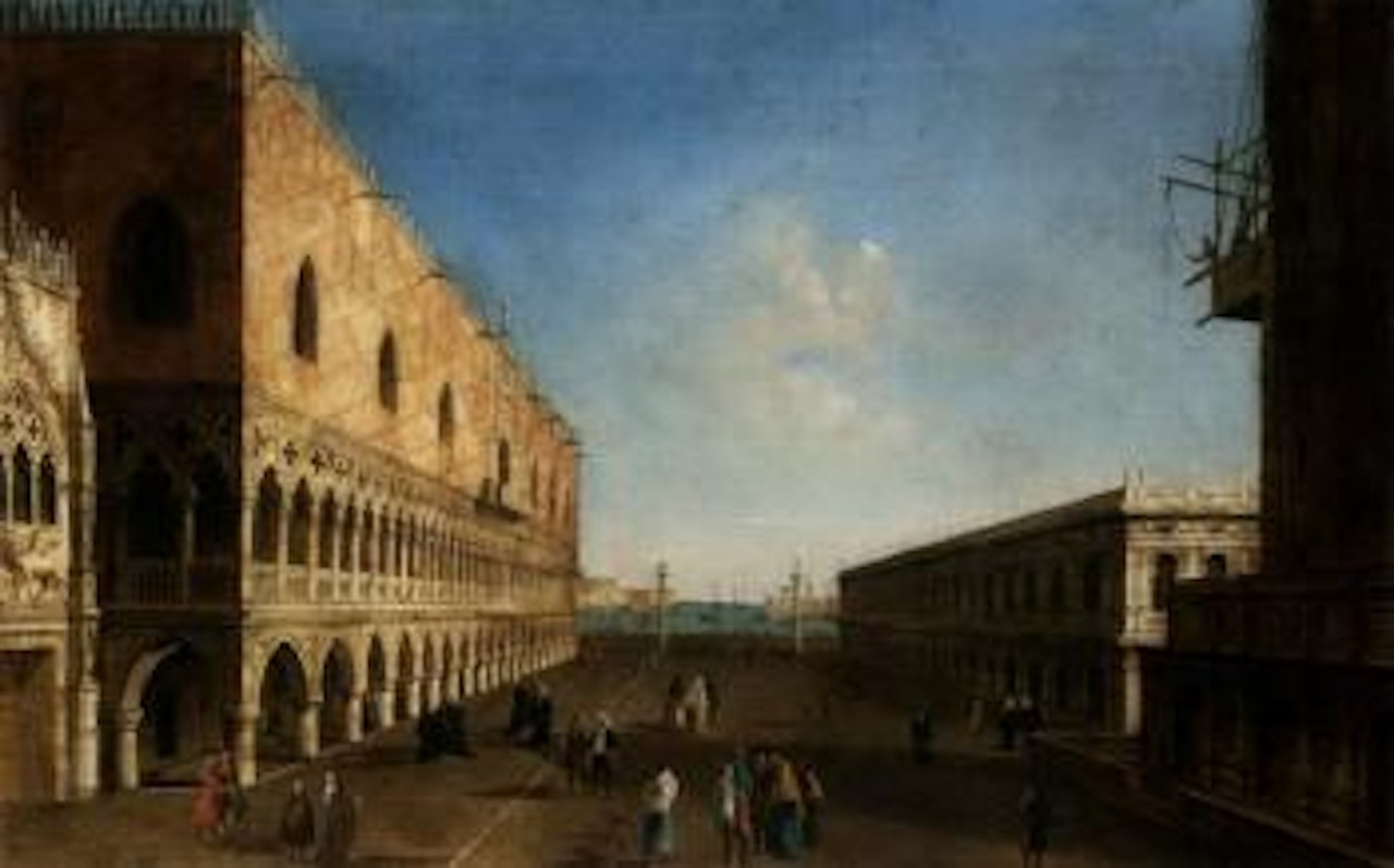 Venice, view of the Piazzetta looking south by Michele Marieschi