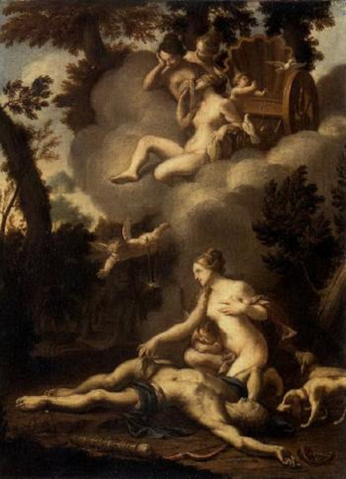 Death of Adonis by Venetian School