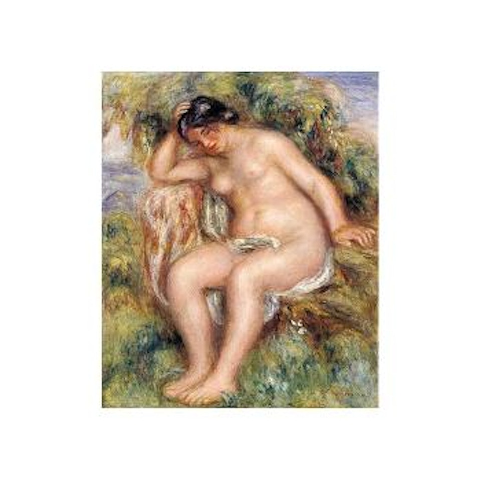 Le repos de la baigneuse by Pierre-Auguste Renoir