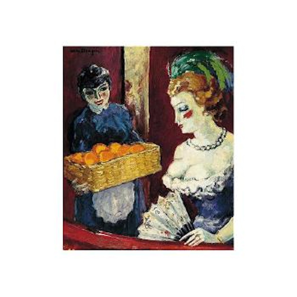 Femme et vendeuse d'oranges by Kees van Dongen