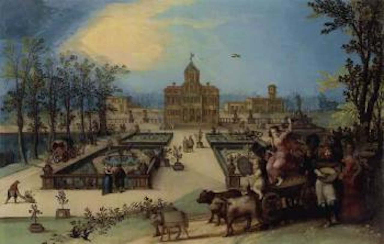 Allegory of spring by Louis de Caullery by Hendrick van Cleve