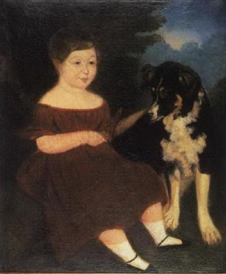 Portrait of Edmund Gilbert Allen and of his sister Mary Anne Allen by English School