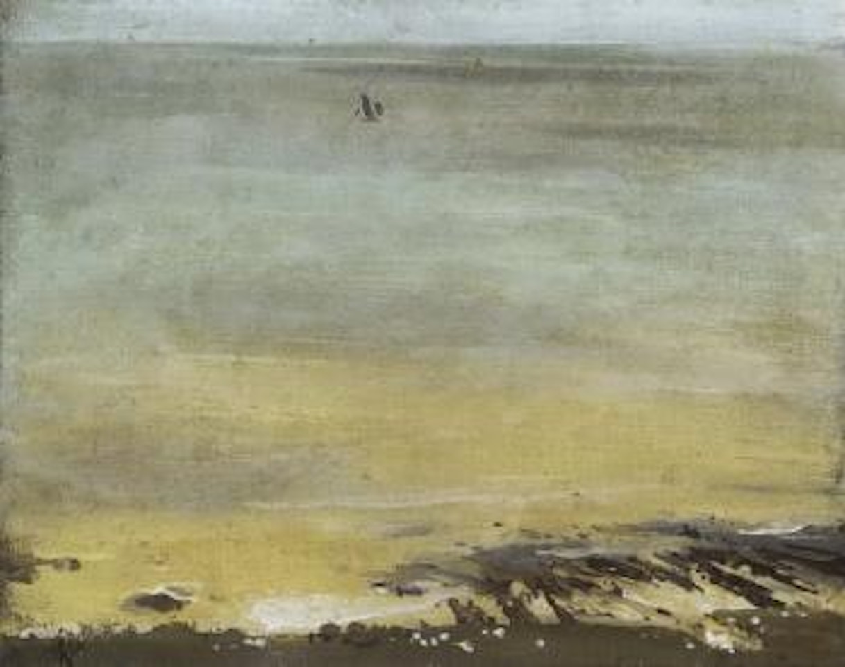 Shingle and sea, Rottindean by William Nicholson