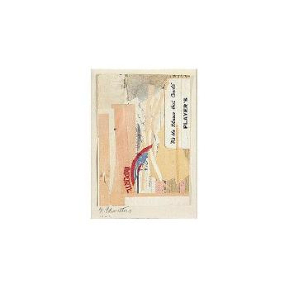 Untitled - players by Kurt Schwitters