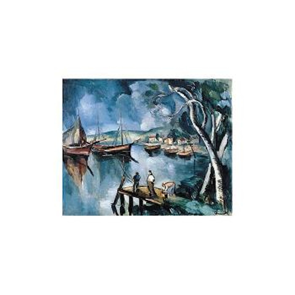 Vue de Chatou by Maurice de Vlaminck