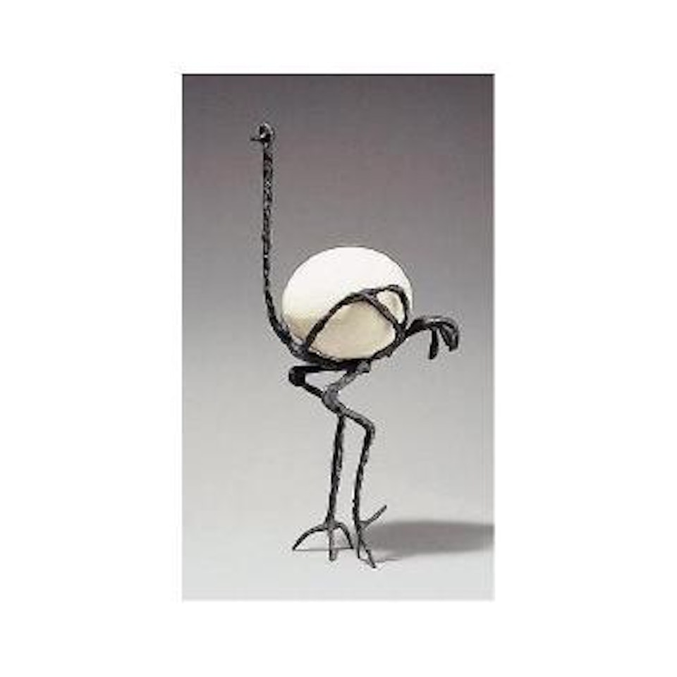 L' autruche by Diego Giacometti
