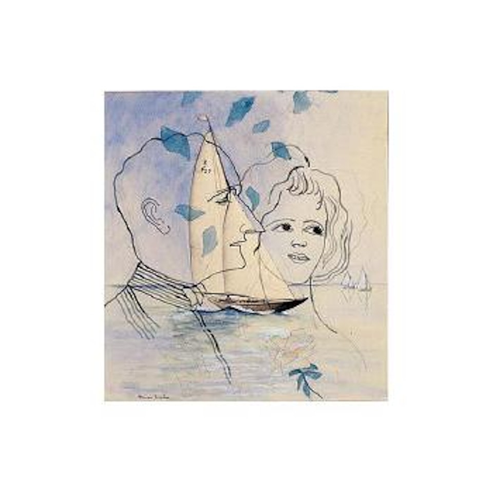 Transparence regate et visages by Francis Picabia
