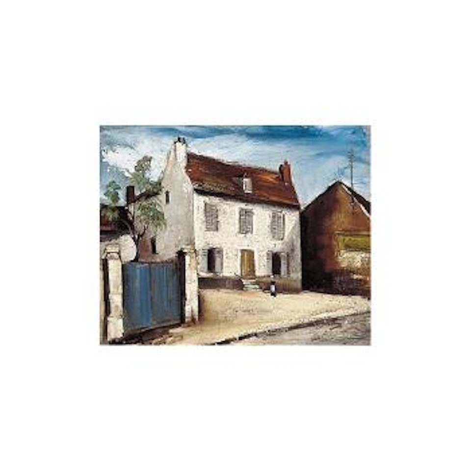 La maison blanche by Maurice de Vlaminck