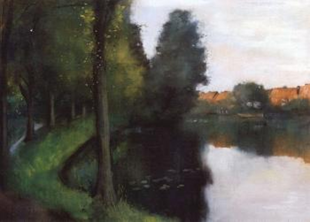 Grosse seelandschaft by Lesser Ury