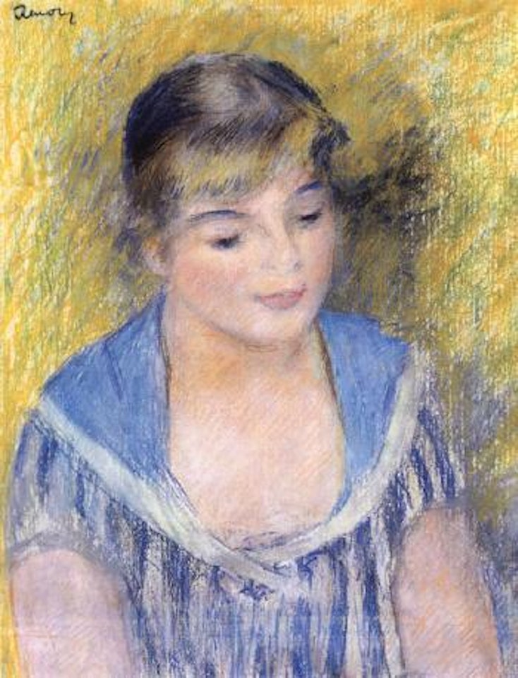 Buste de femme by Pierre-Auguste Renoir