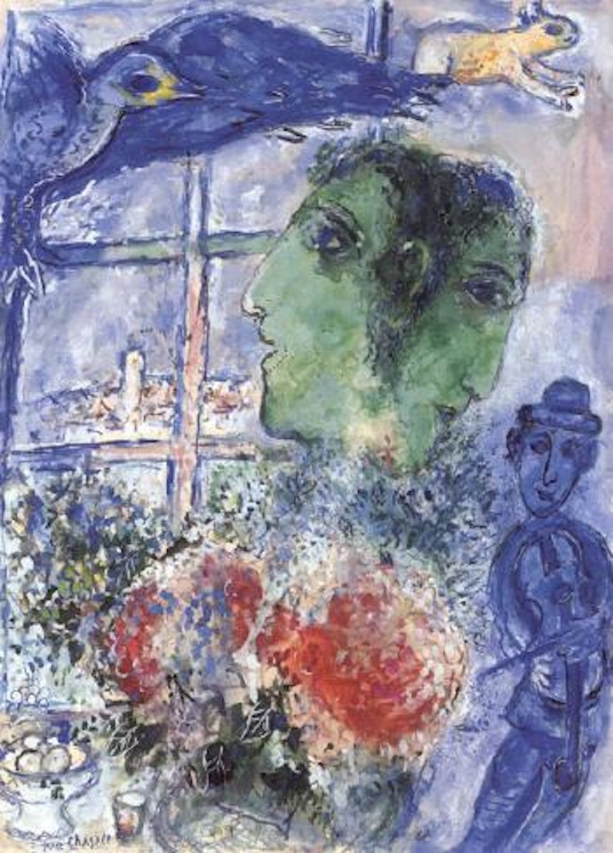 Double profil by Marc Chagall