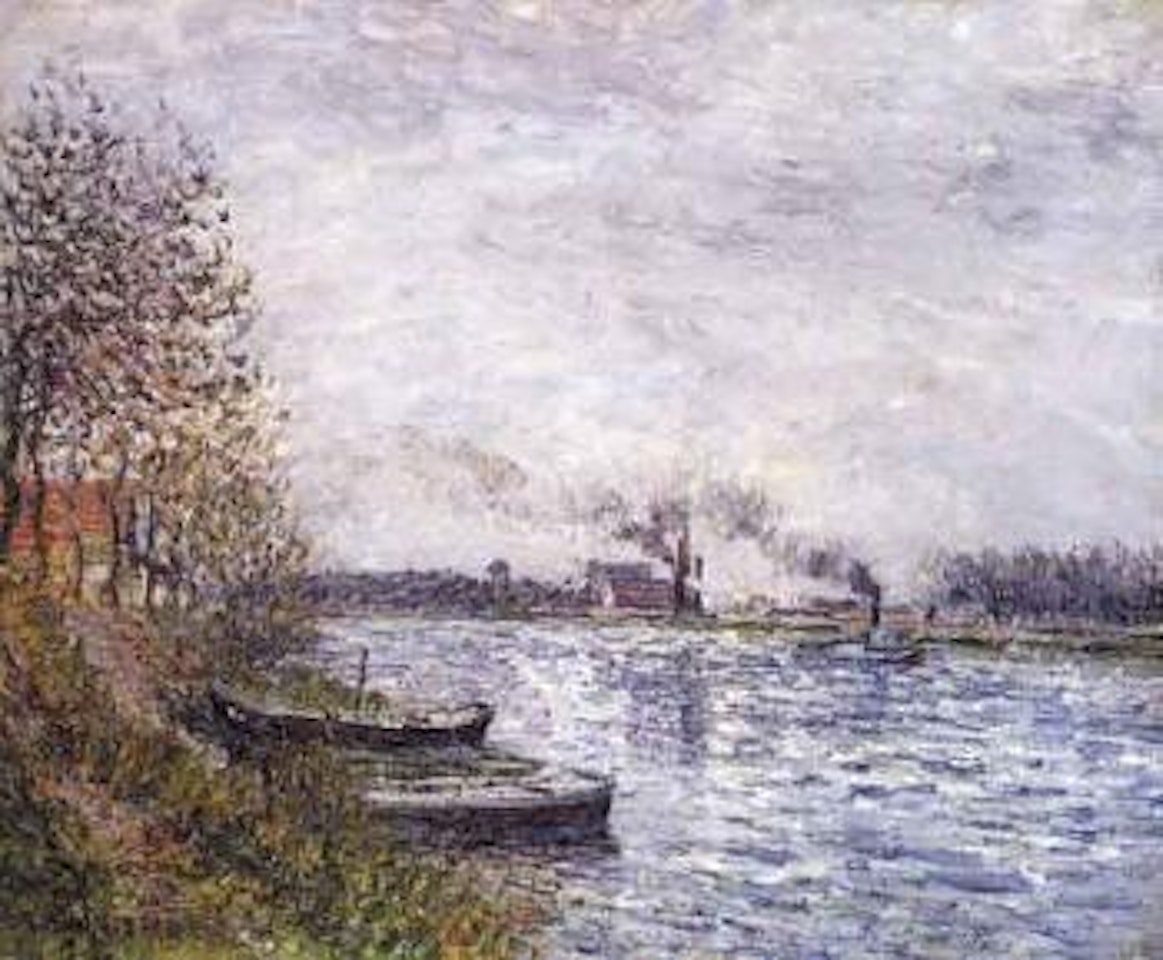 Bord de l'Oise by Gustave Loiseau