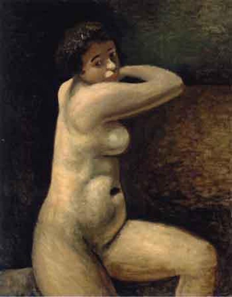 Nu assis by Andre Derain