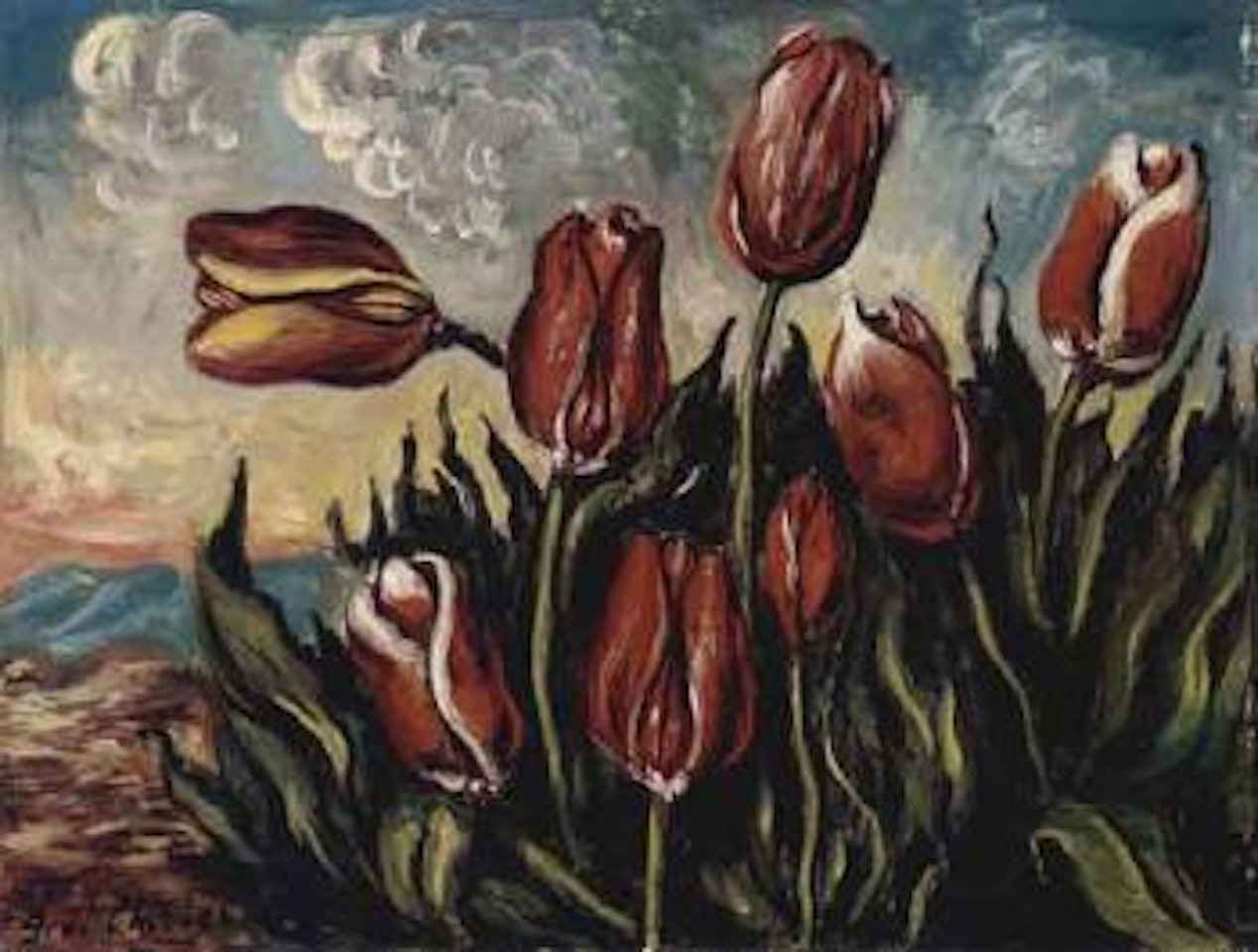 Tulipani by Giorgio de Chirico