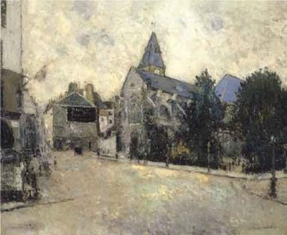 Eglise de Saint Medard by Maurice Utrillo