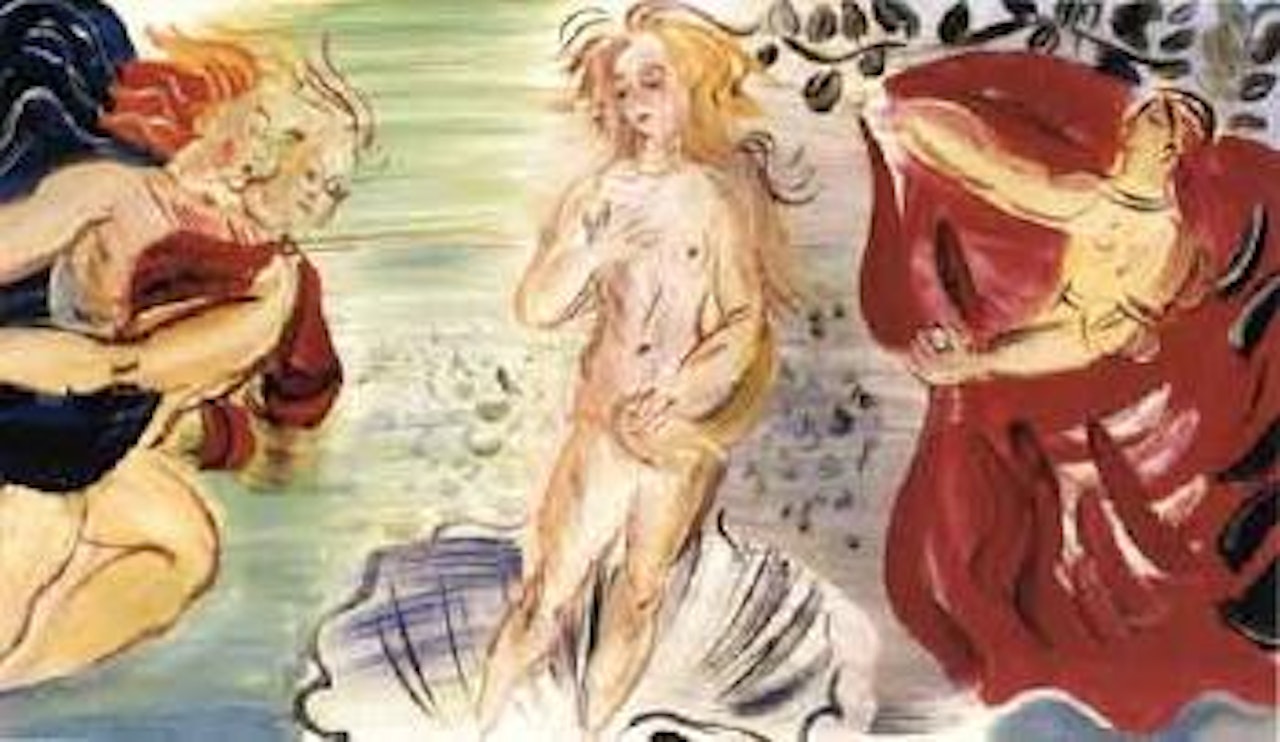 La naissance de Venus by Raoul Dufy