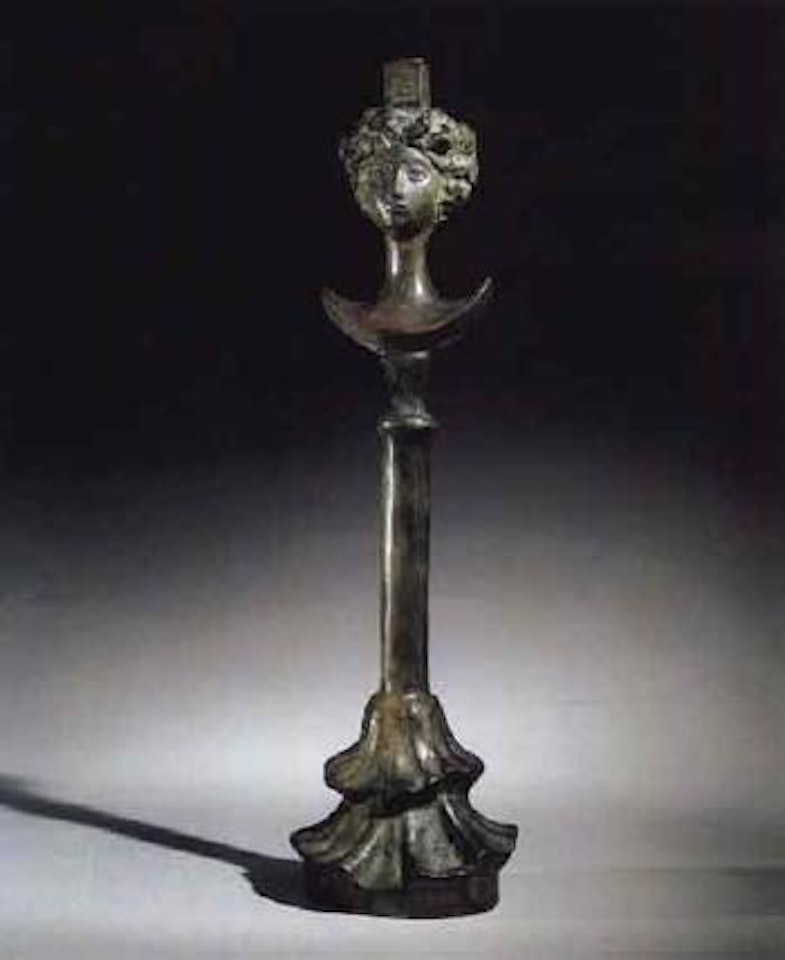 Lampe tete de femme by Alberto Giacometti by Diego Giacometti