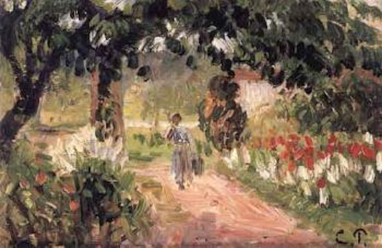 Jardin a Eragny by Camille Pissarro