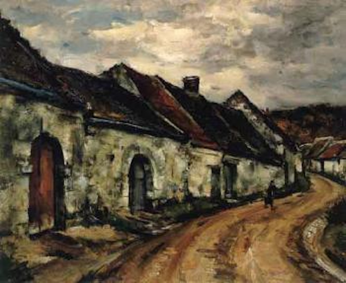 Rue de village by Takanori Oguiss