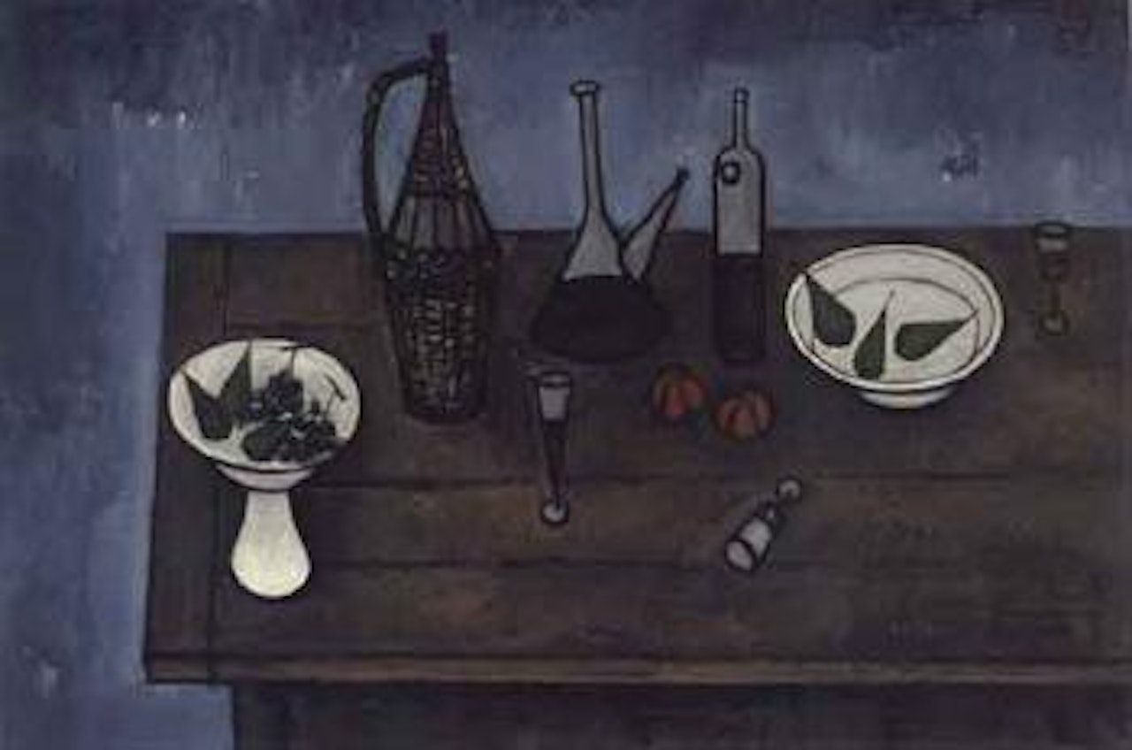 Nature morte a la bonbonne by Bernard Buffet