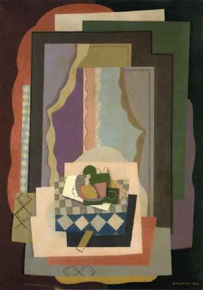 Nature morte devant la fenetre by Georges Valmier