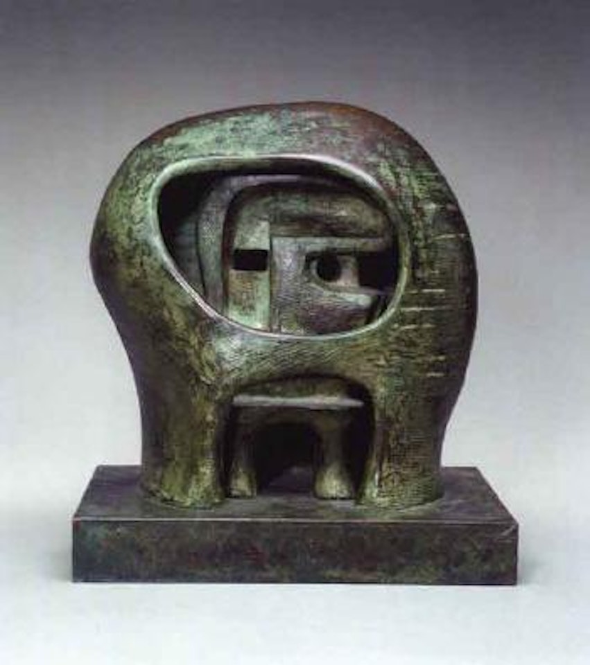 Helmet head No.3 by Henry Moore
