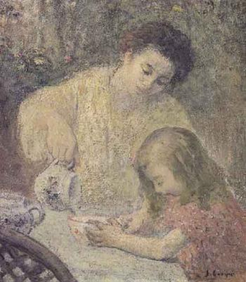 Le petit dejeuner by Henri Lebasque