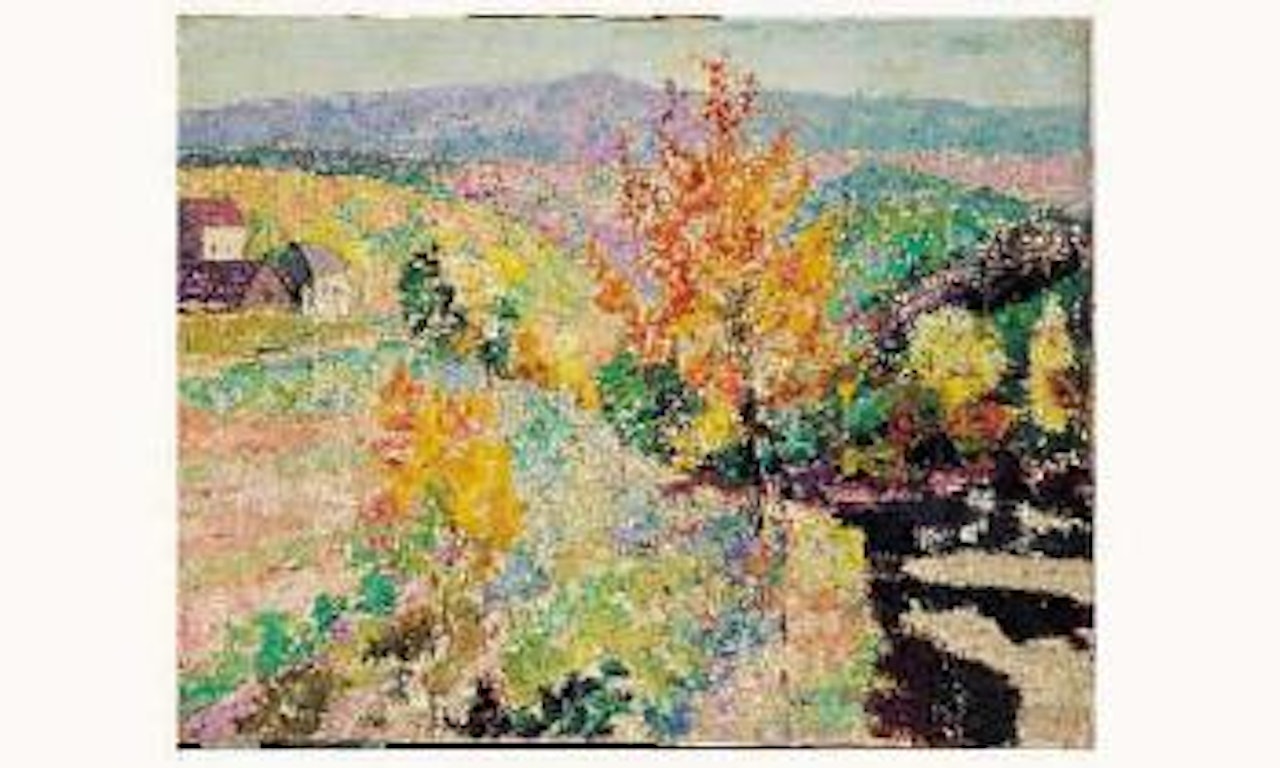Paysage d'automne by Victor Charreton