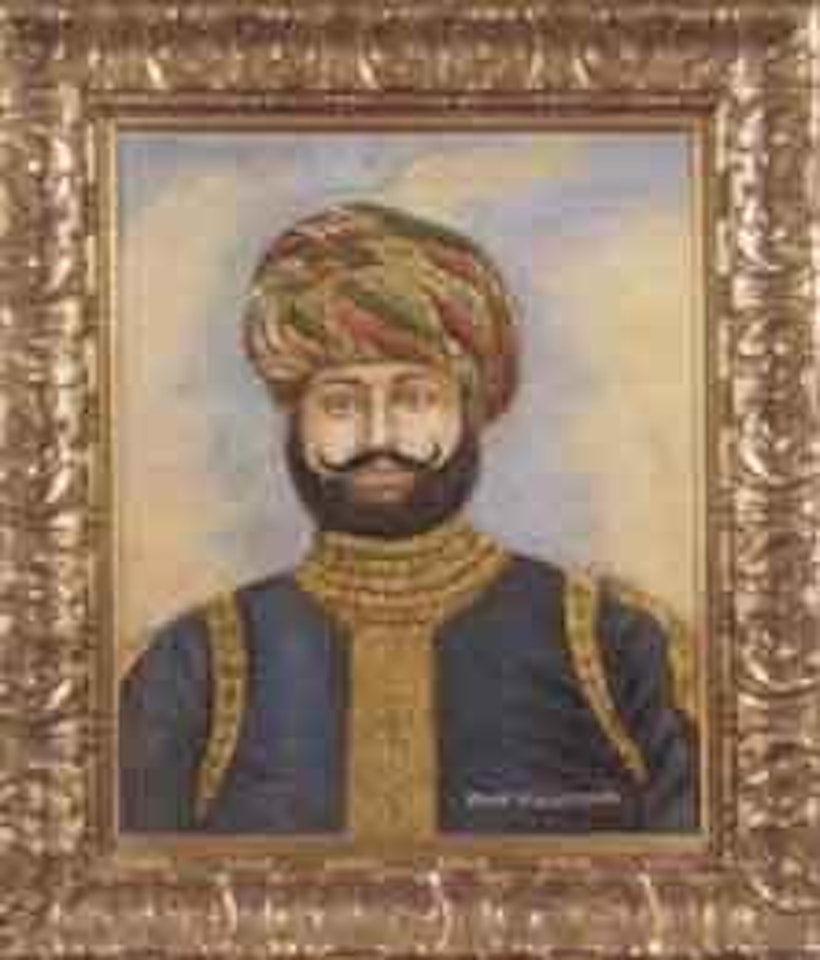 Portrait d'un prince de Golconde by German School