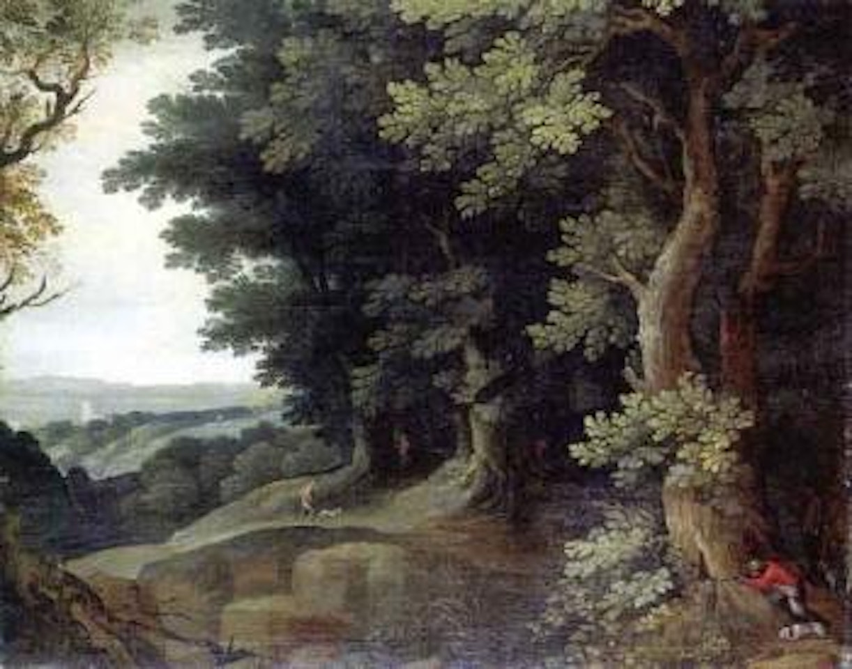 La chasse en foret by Paul Bril