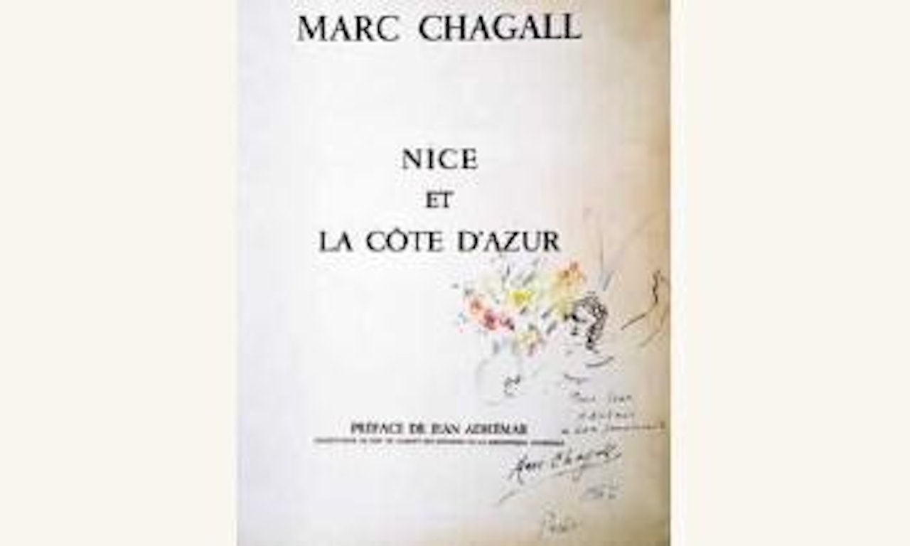 Ange au bouquet by Marc Chagall