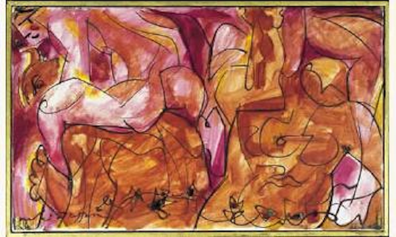 Porteurs de femmes by André Masson