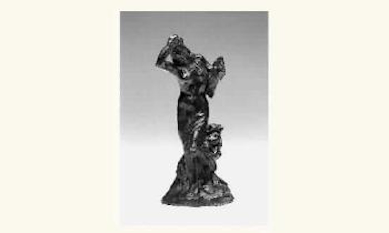Etude de femme nue, le bras replie sur la tete by Aime Jules Dalou