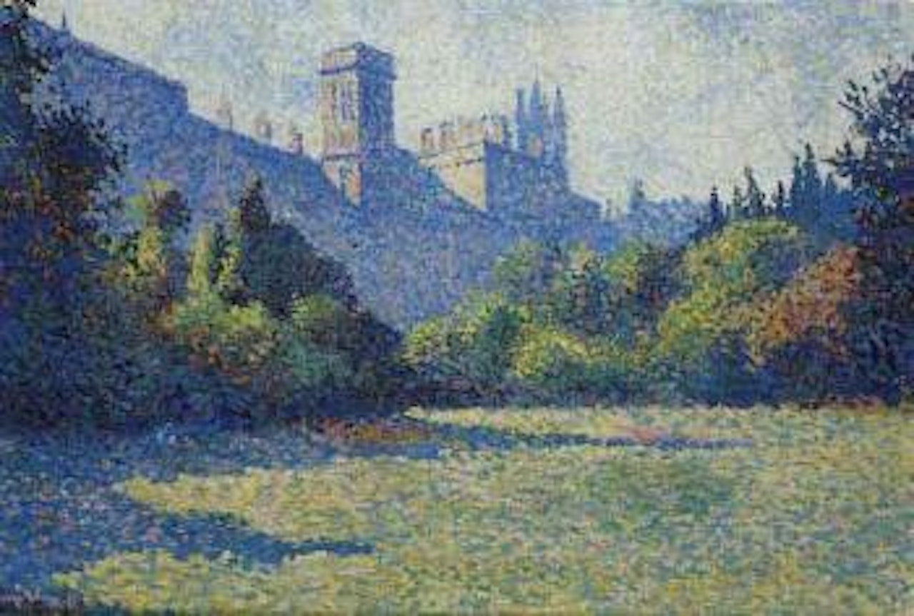 Le parc by Maximilien Luce