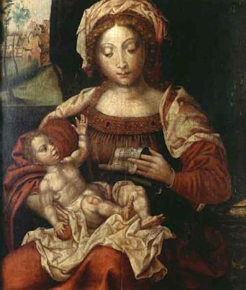 Virgin with Child by Flemish School