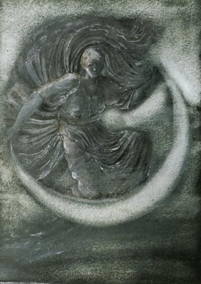 Luna by Edward Coley Burne-Jones