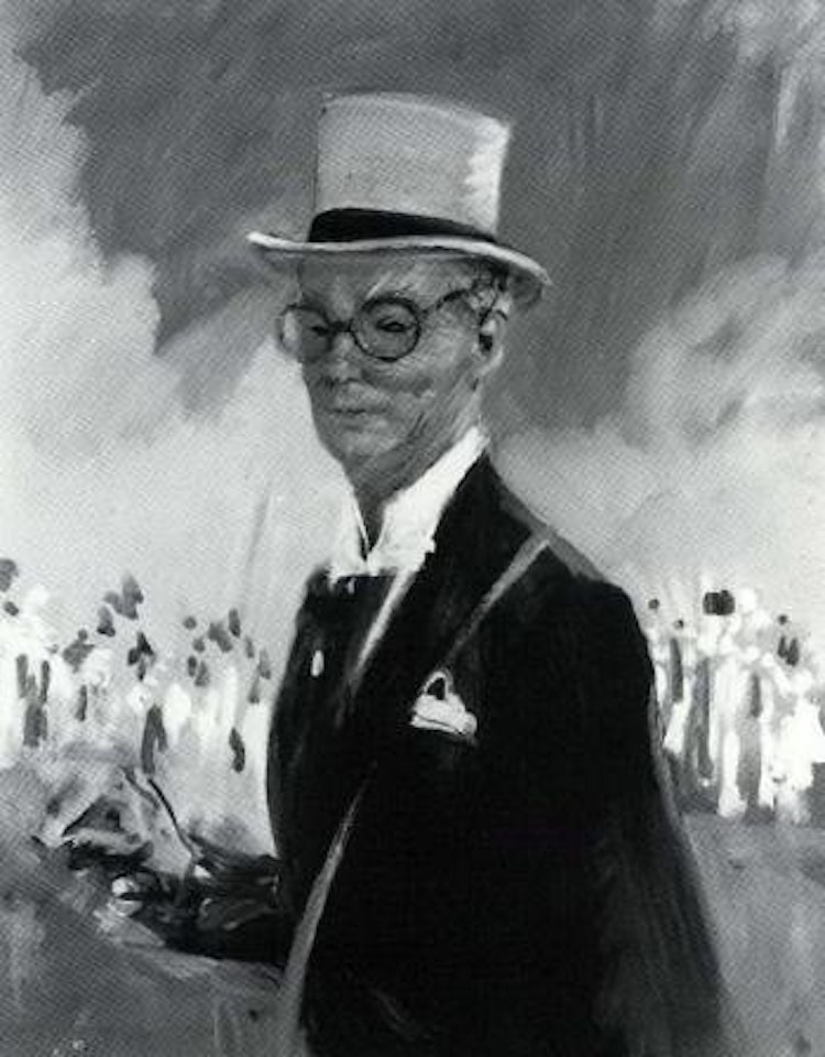 Etude pour l'homme aux courses by Jean Gabriel Domergue