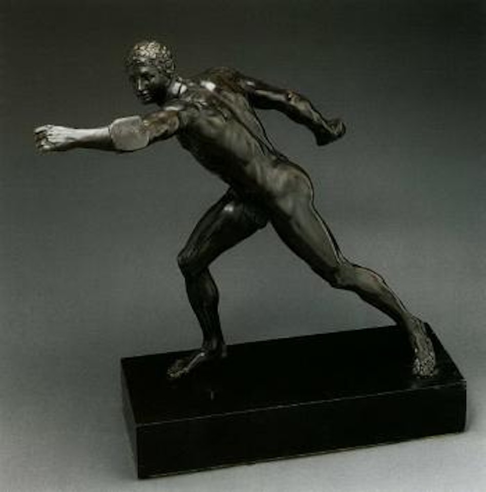 The Borghese gladiator by Italian School