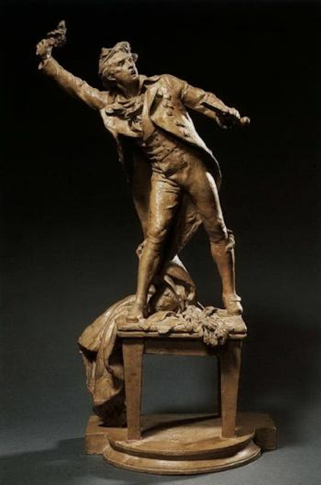 Camille Desmoulins au Palais Royal by Albert-Ernest Carrier-Belleuse